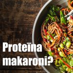 Veselīgs uzturs un proteīna makaroni