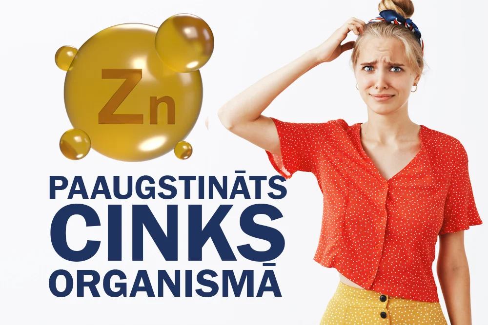 Paaugstināts cinks organismā – ko tas nozīmē un kā ietekmē veselību?
